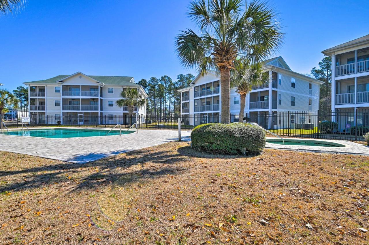 Swim, Golf, Play - Beachy River Oaks Condo! Myrtle Beach Exterior foto